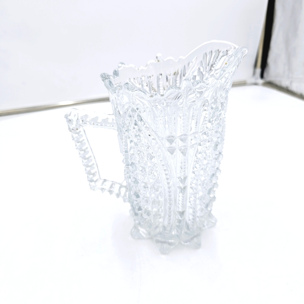 Antique Glass Pitcher by J.B. Glass Company